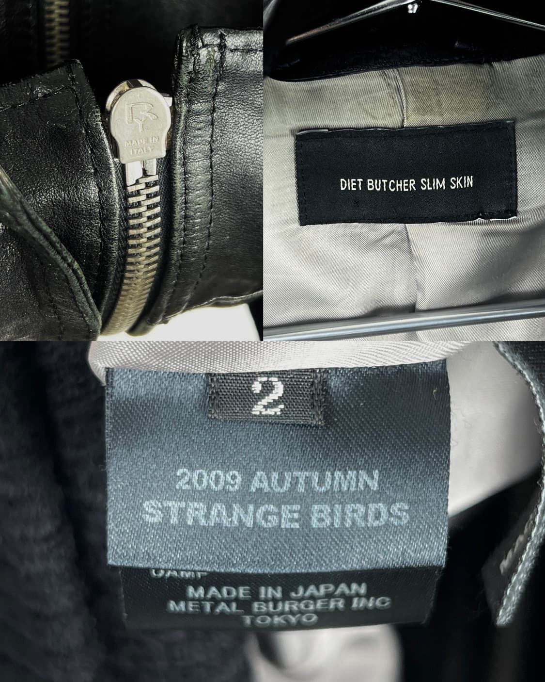 DBSS COWL NECK 2 ZIPPER SHEEP SKIN LEATH 상품이미지10