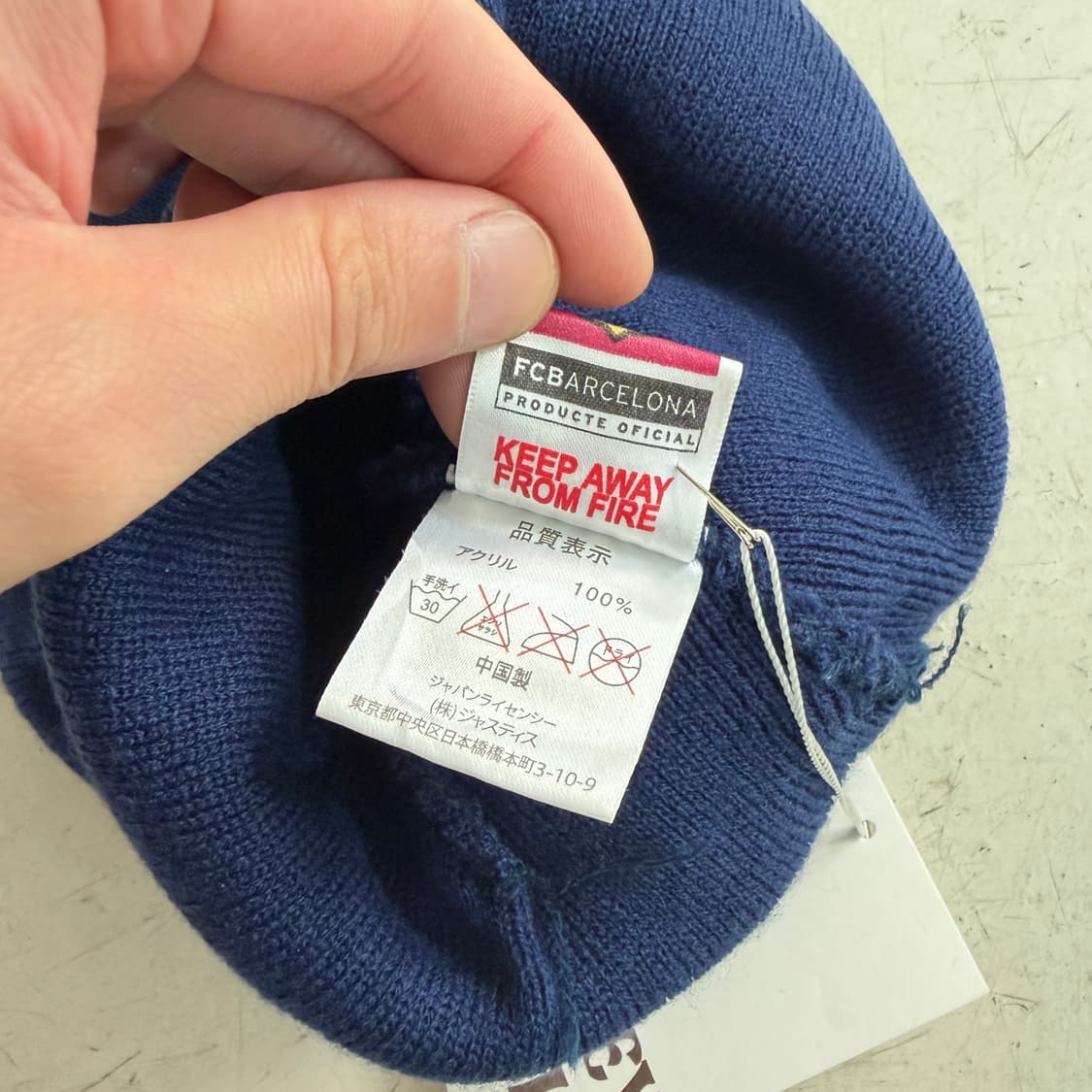 FC바르셀로나 빈티지 비니 OS 상품이미지6