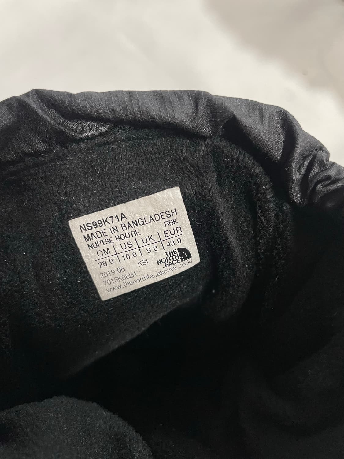노스페이스 눕시 패딩 부츠  상품이미지6