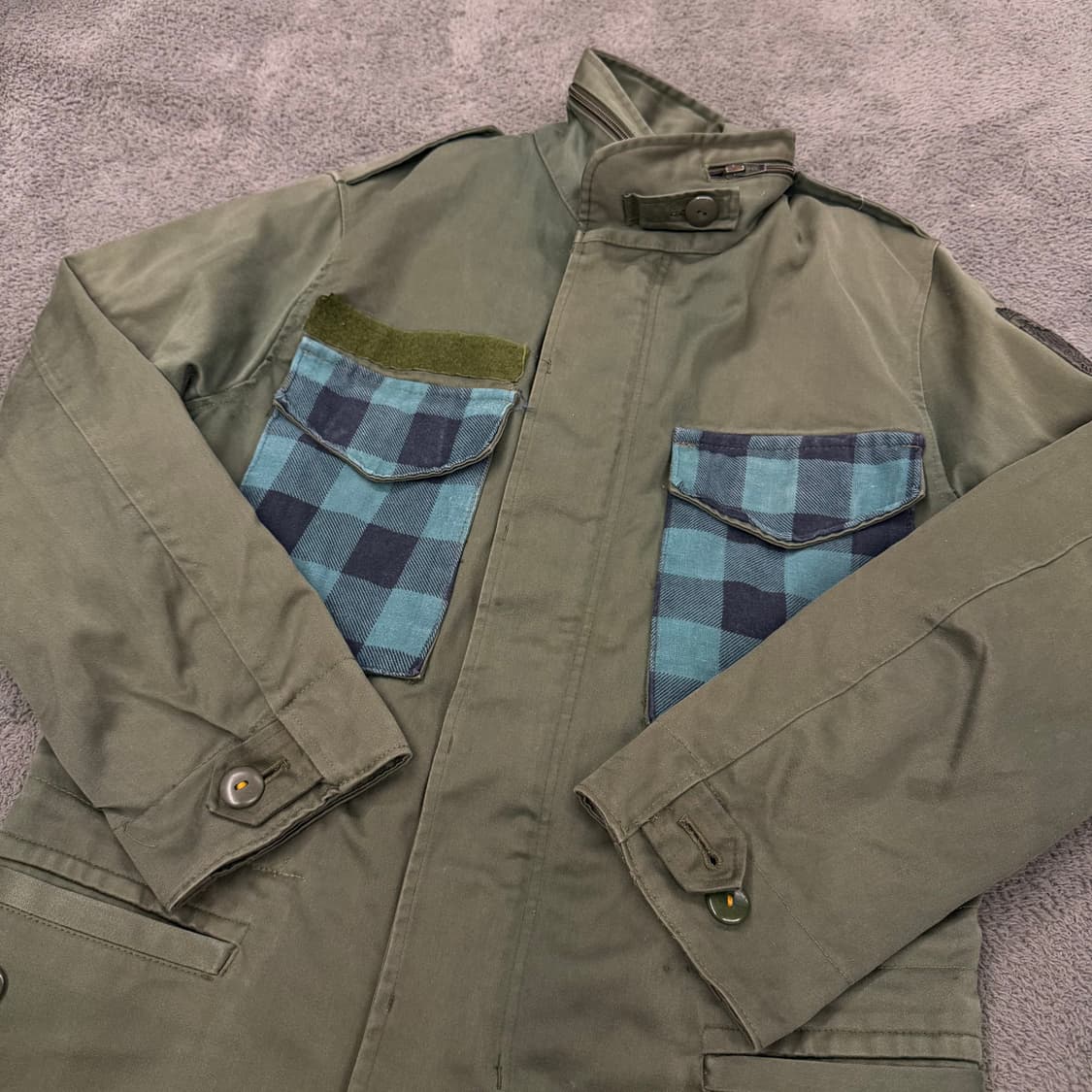 [정품/M-L] KRAML 91 밀리터리 M65 패치워크 포켓 필드 자켓 상품이미지1