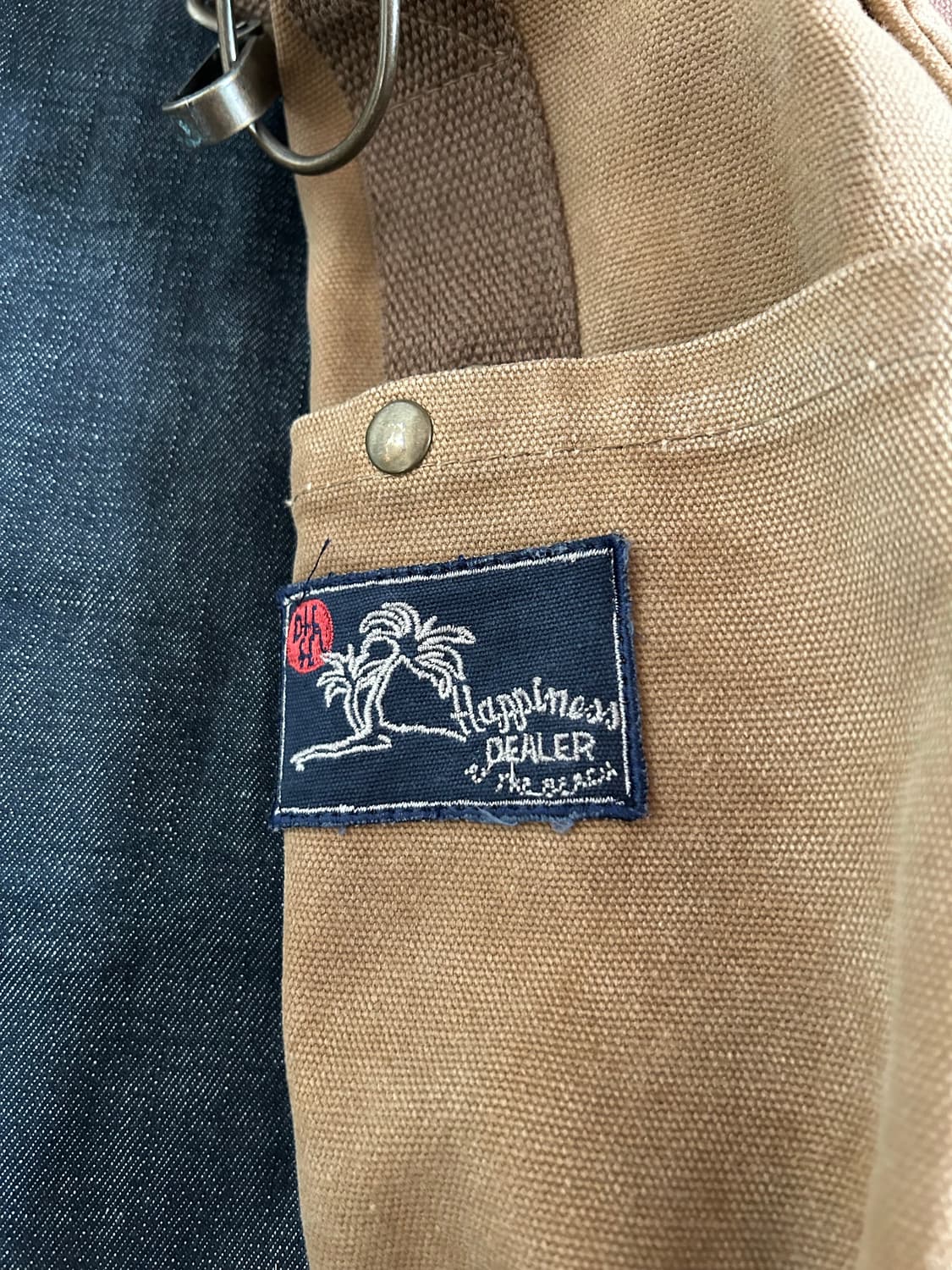 디젤 y2k 밀리터리 캔버스 투웨이 메신저백 상품이미지4