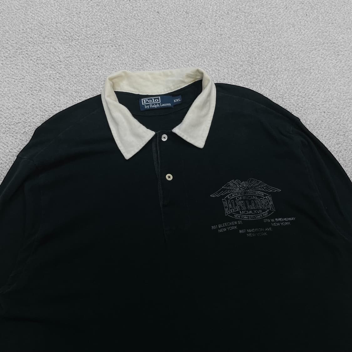 폴로 랄프로렌 럭비 카라 롱슬리브 상품이미지2