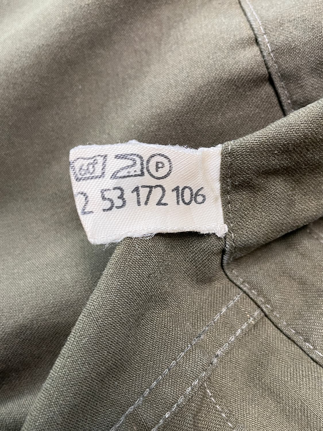 [L] 체코군 OG 밀리터리 백포켓 필드 자켓 상품이미지3