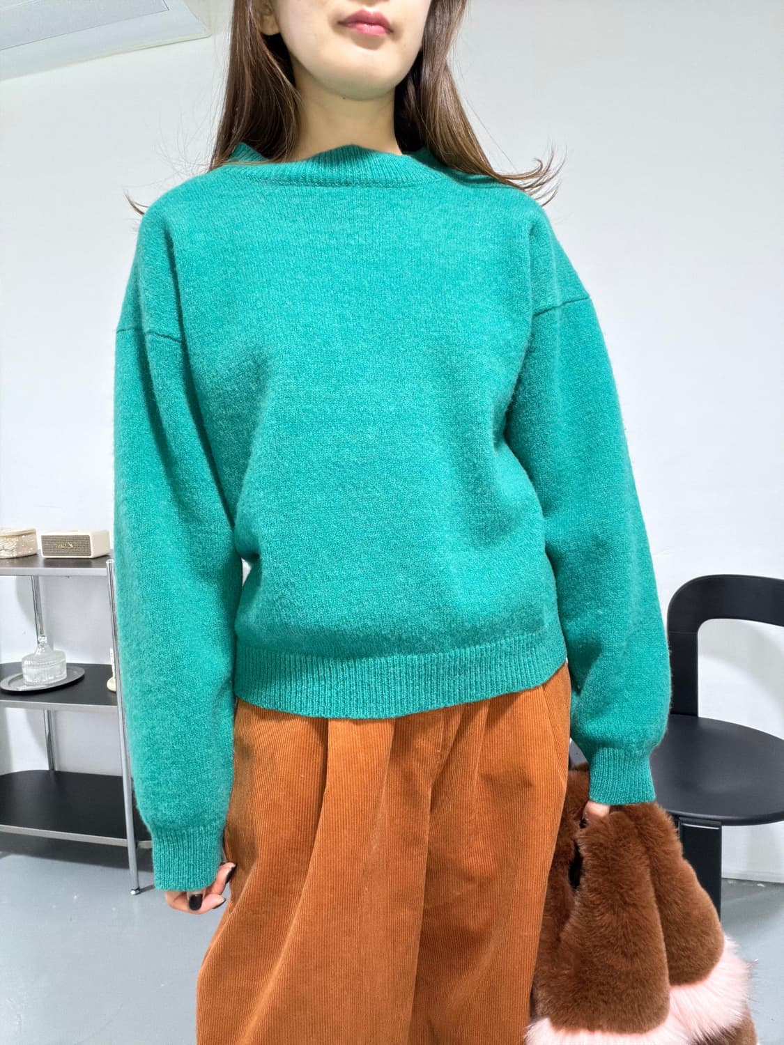 [M] HARRISON 쉐틀랜드 울 니트 스웨터 상품이미지2