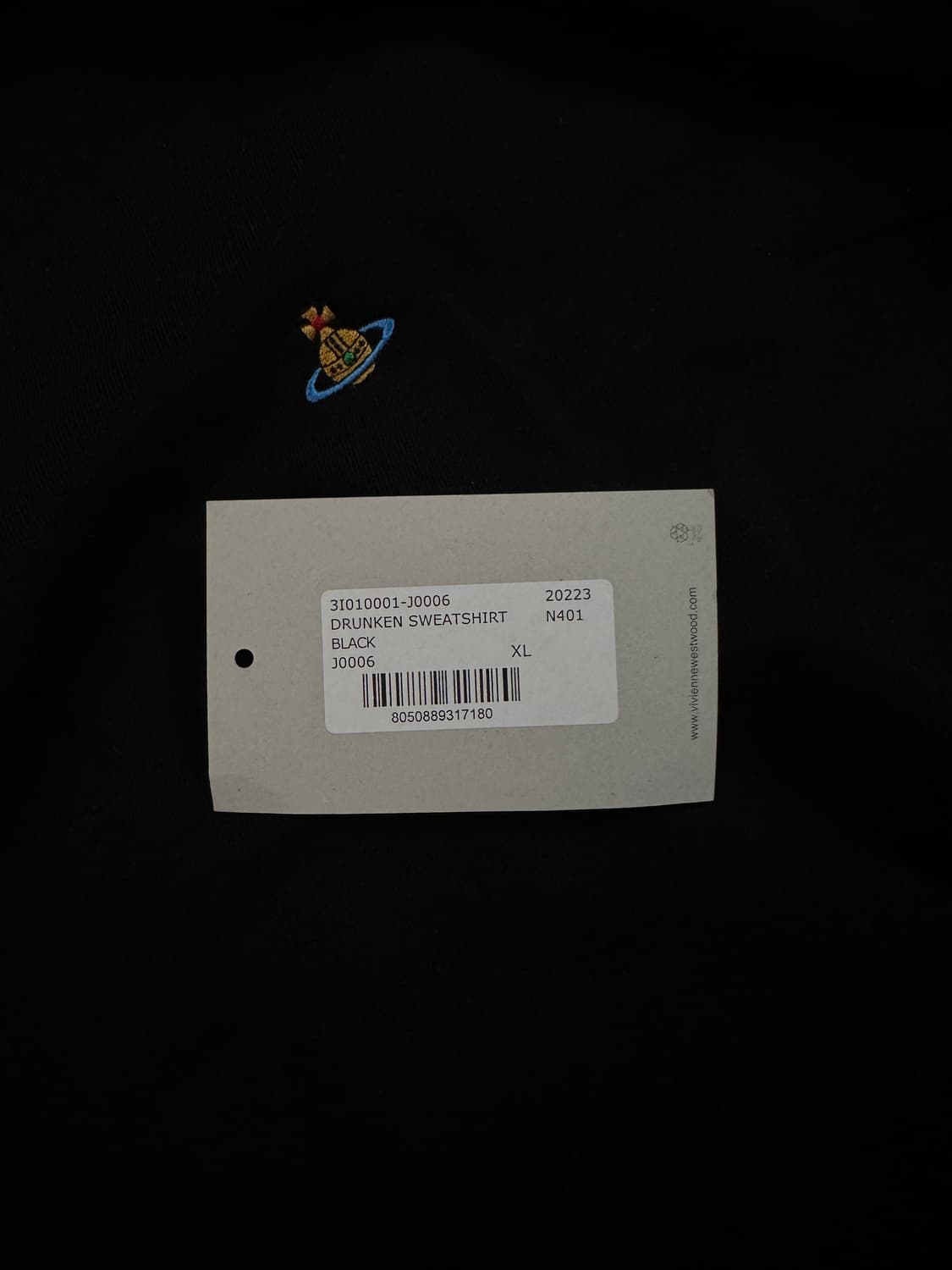 비비안 웨스트우드 드렁큰 스웻셔츠  상품이미지2