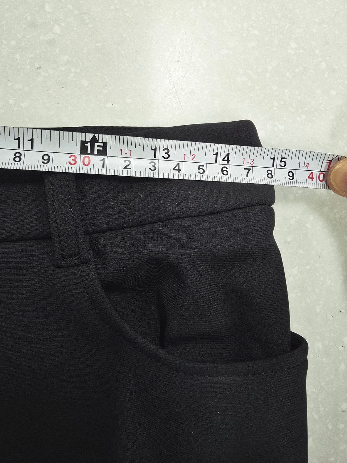 볼빅 여성 블랙 기모 바지 상품이미지7