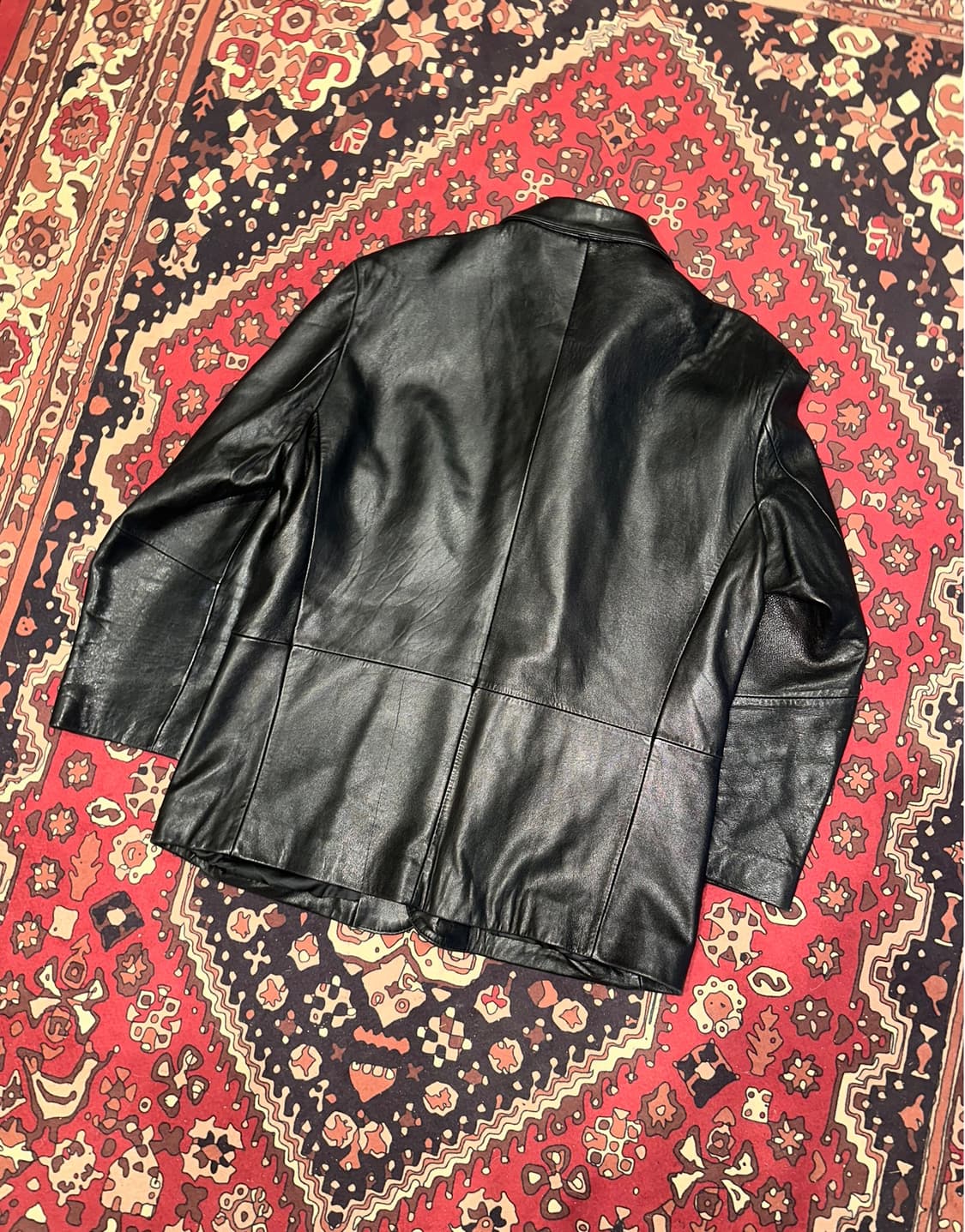 ( XL ) 가죽마이 가죽자켓 블레이져 블레이저 가죽코트 가죽카코트 상품이미지4