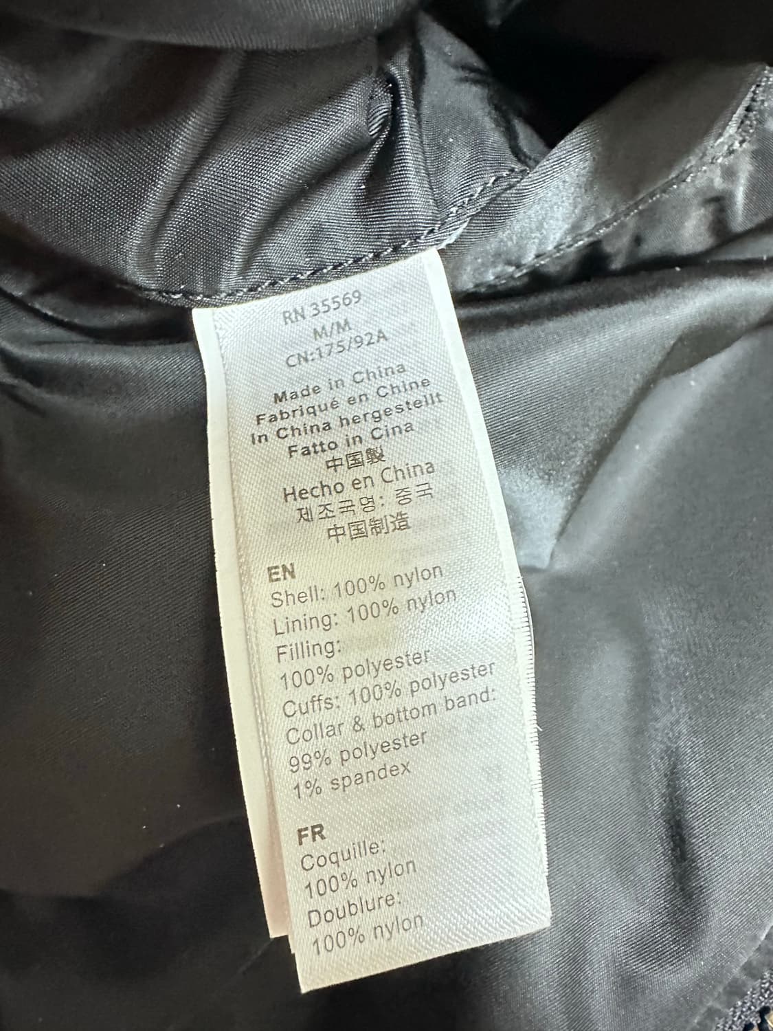 M 알파인더스트리 ma-1 블랙 상품이미지4