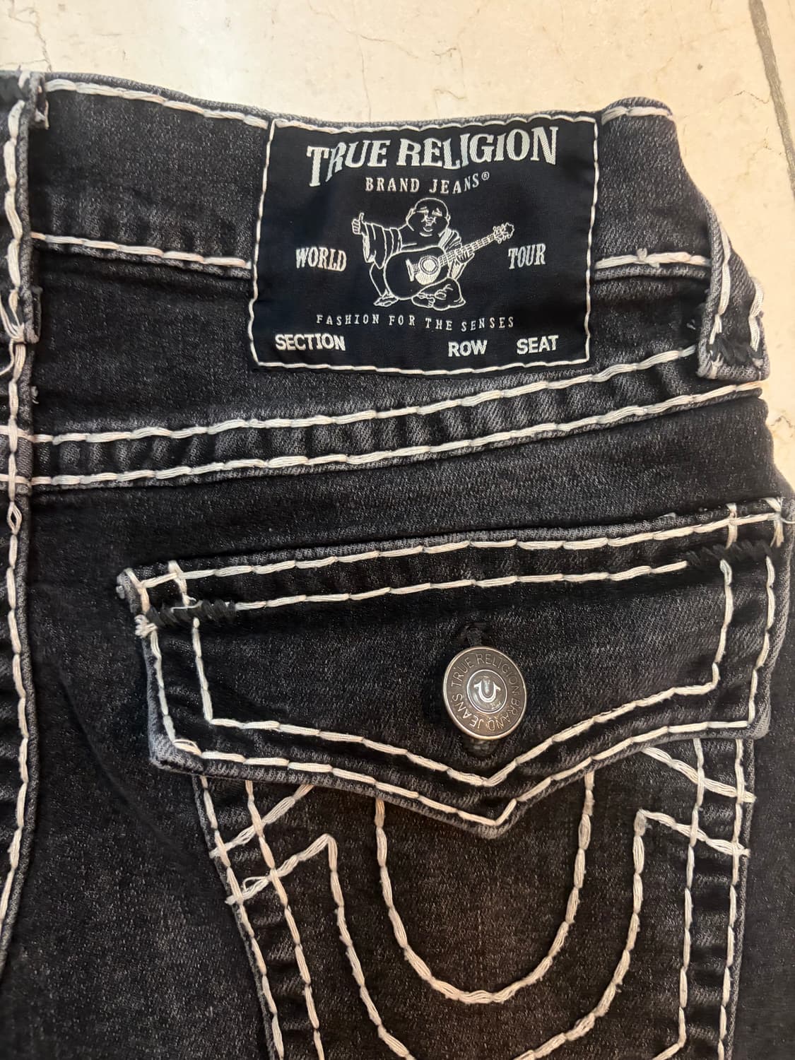빈티지 True Religion Skinny 팬츠 상품이미지4