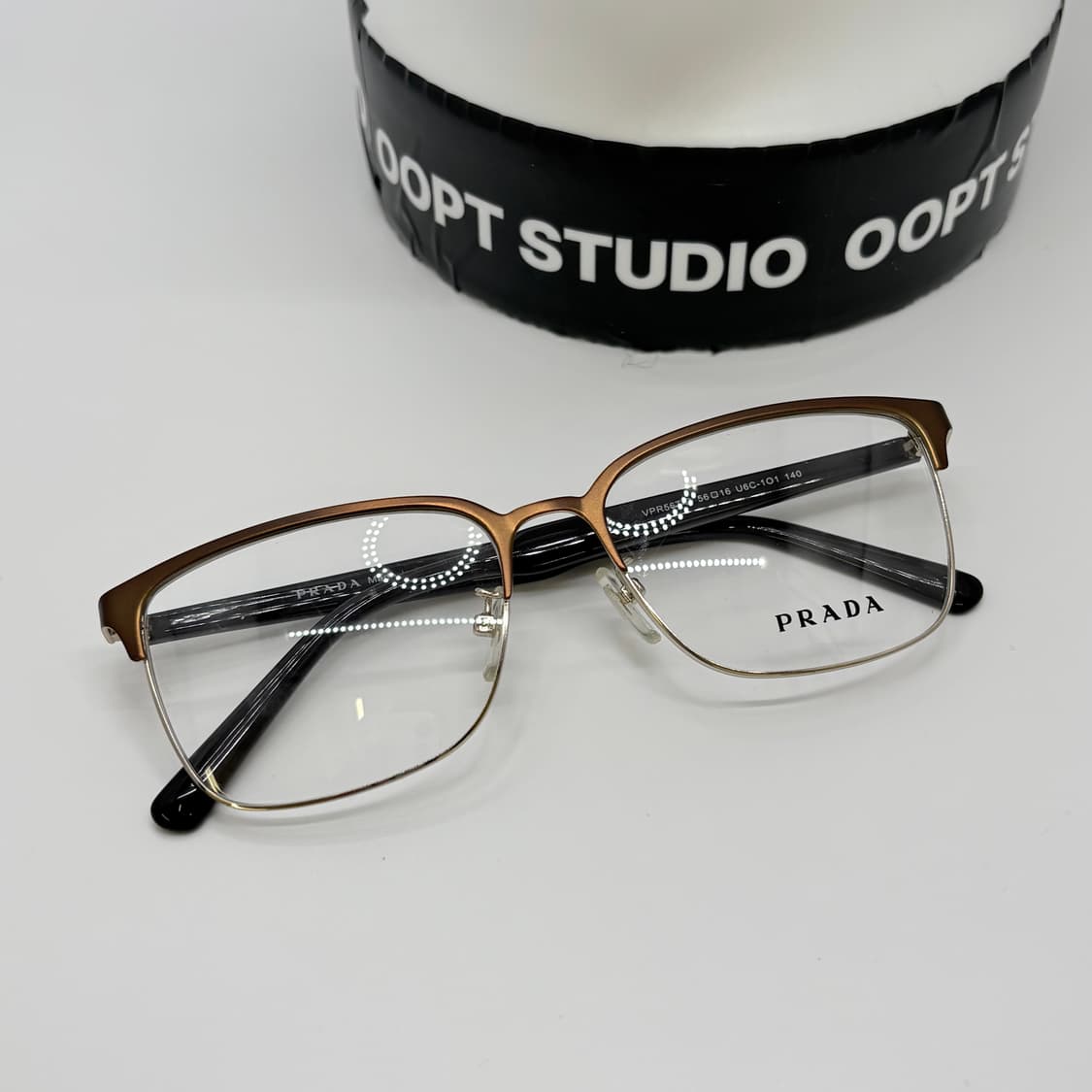 PRADA 브라운 하금 메탈테  상품이미지10