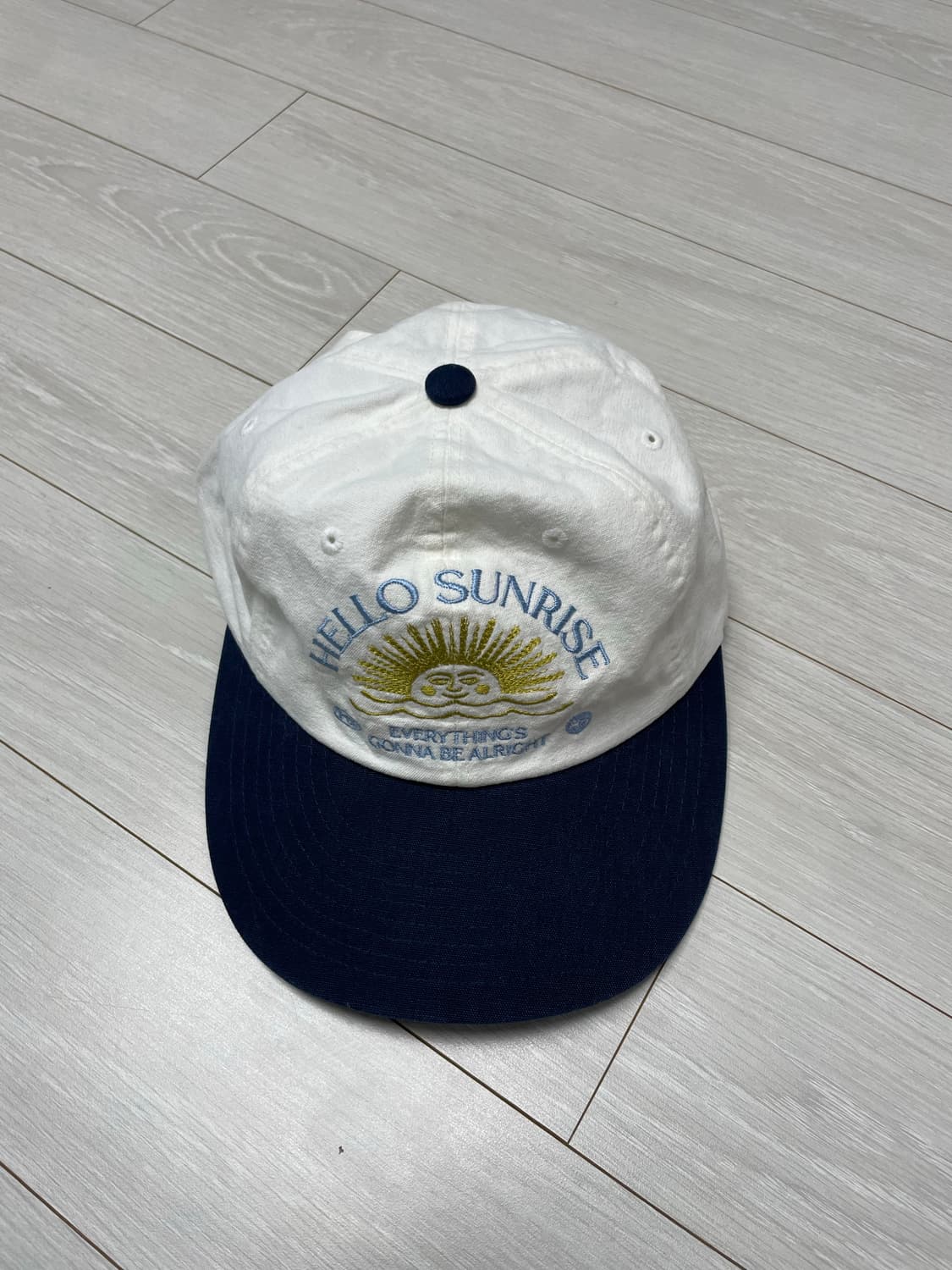 Washed HS Arch Logo 6panel Cap – 상품이미지1