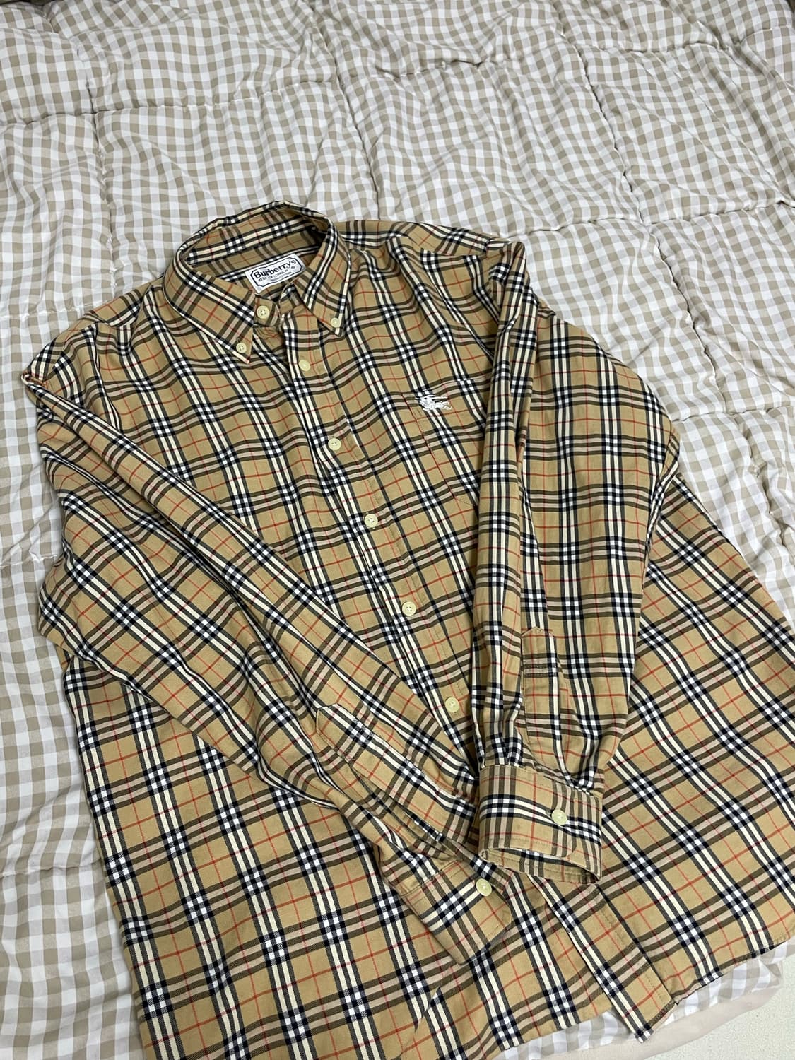 버버리스 체크셔츠 상품이미지1