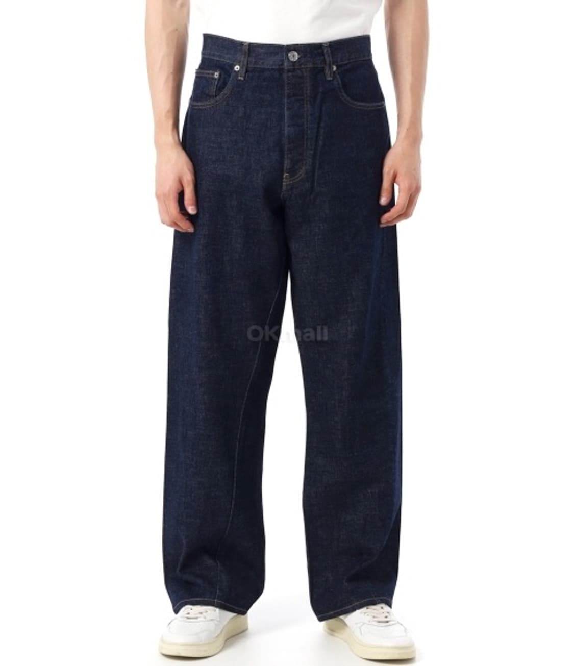 선플라워 와이드트위스트 데님 인디고 블루 32사이즈 상품이미지1