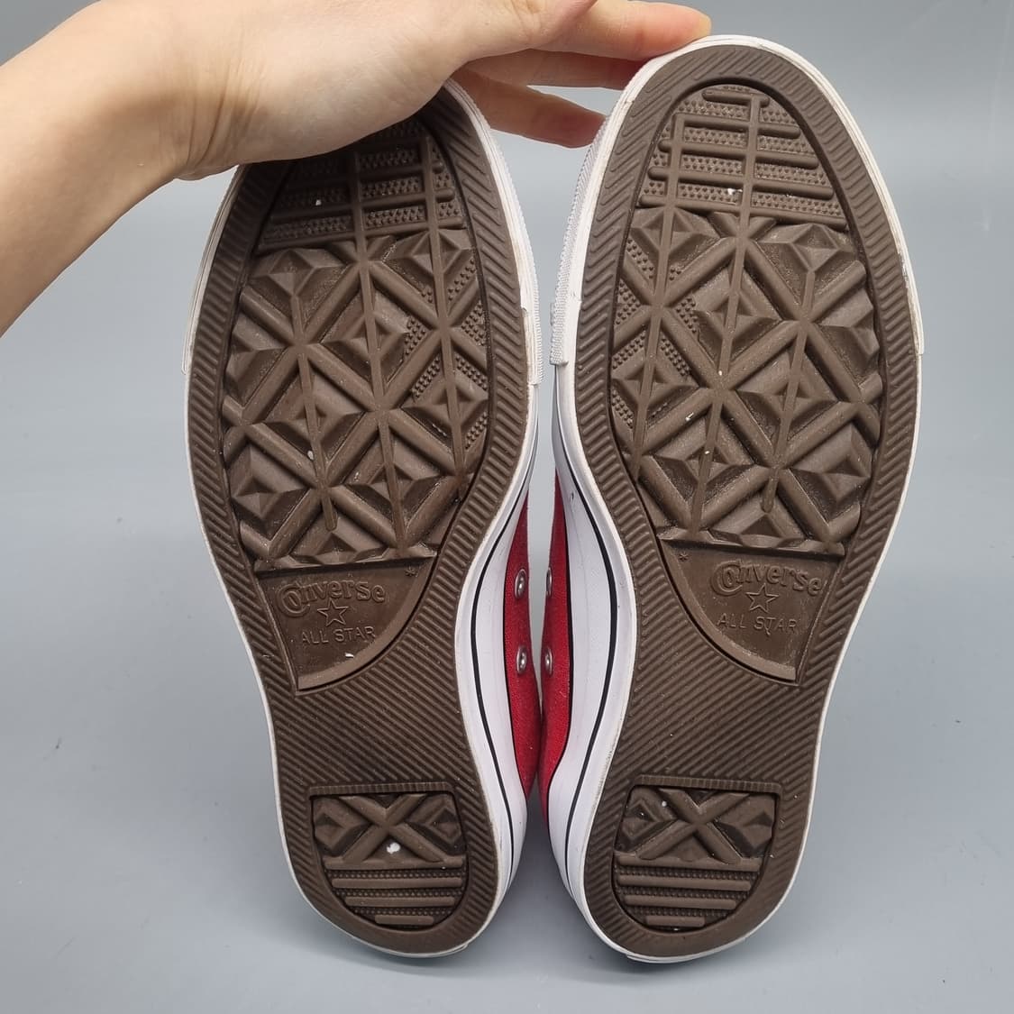 컨버스 올스타 레드 스니커즈 240 상품이미지3