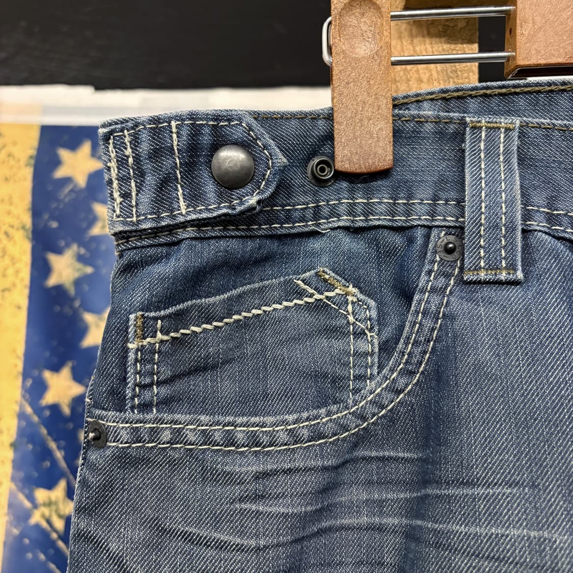 리바이스 514 워크웨어 페이딩 슬림 스트레이트 데님팬츠 N188 상품이미지5