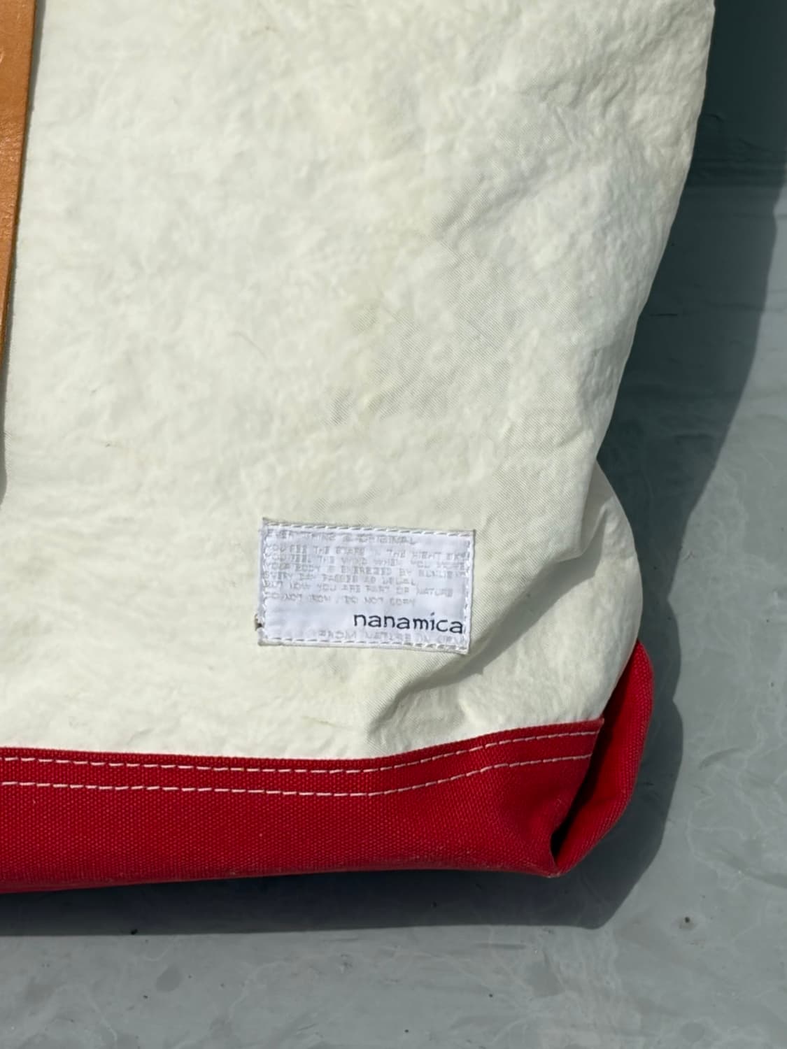 Nanamica 2012ss 롤탑 토트백 (Made in Japan) 상품이미지5