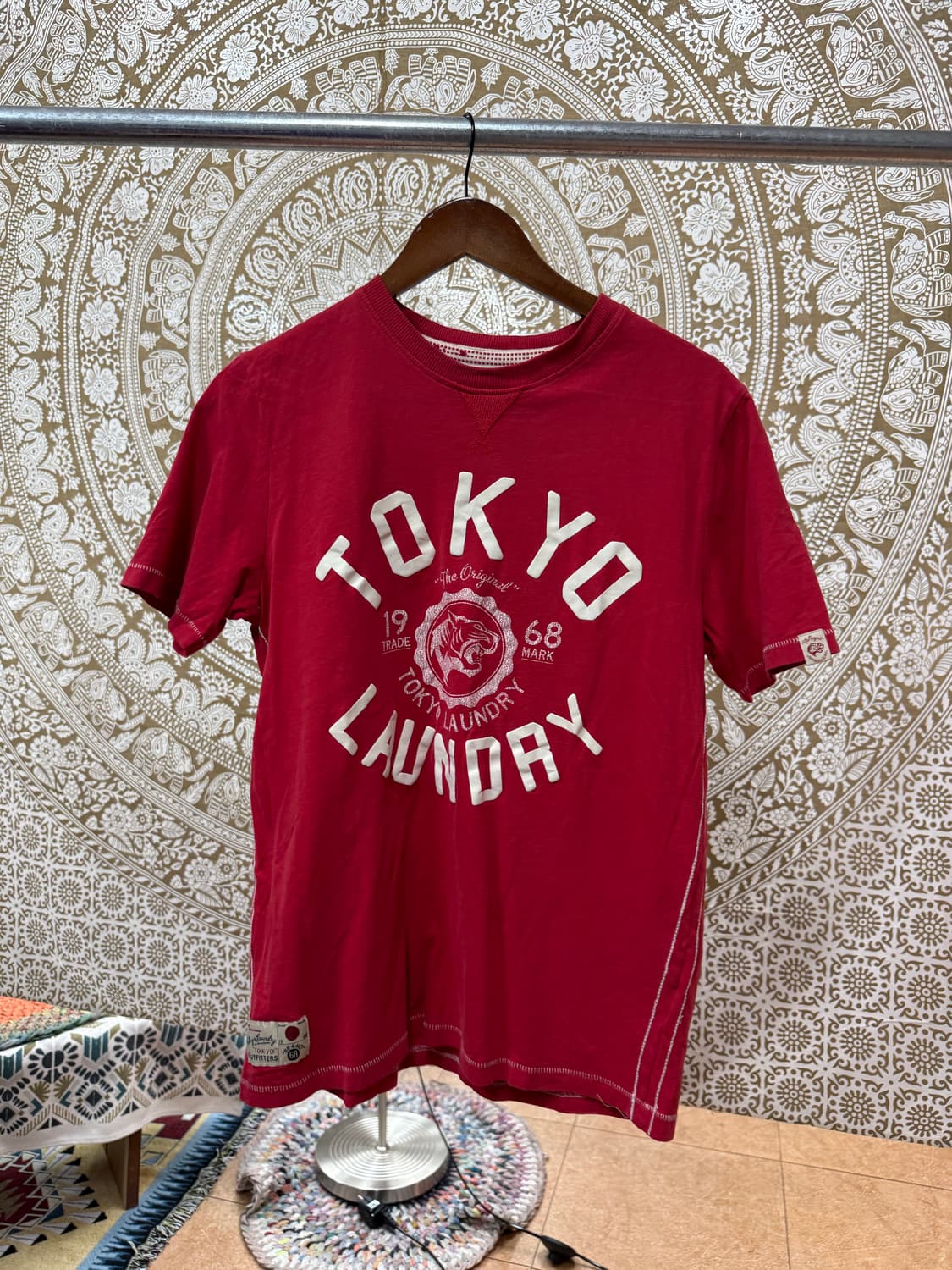 Tokoy 여성 스티치 반팔 티 (Z1046) 상품이미지3