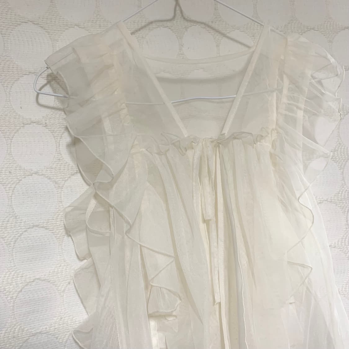 Japanese vintage 메쉬 탑 상품이미지5