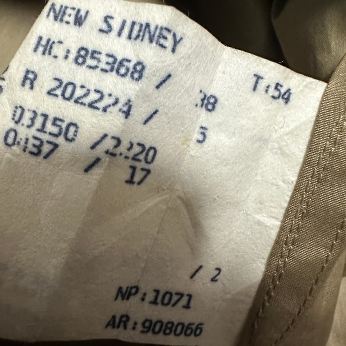 BURBERRYS 80's spain made long coat 상품이미지5