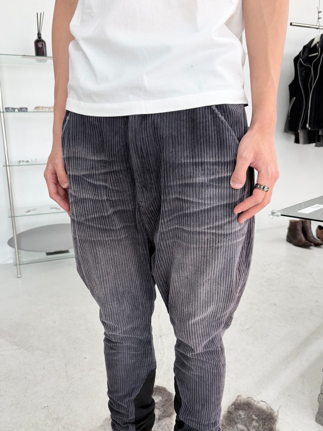 글램 페이디드 사루엘 팬츠 상품이미지3