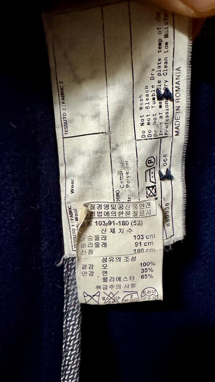 아르마니 꼴레지오니 울 블레이저 상품이미지5