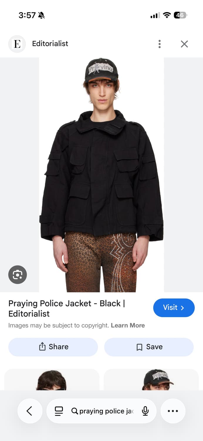 [구매] 프레잉 폴리스 자켓 상품이미지2