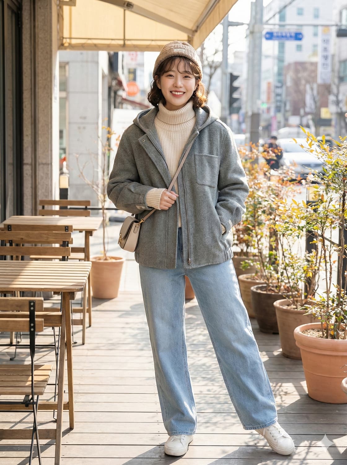 크로커다일 핸드메이드 후드 숏 자켓_95 상품이미지1