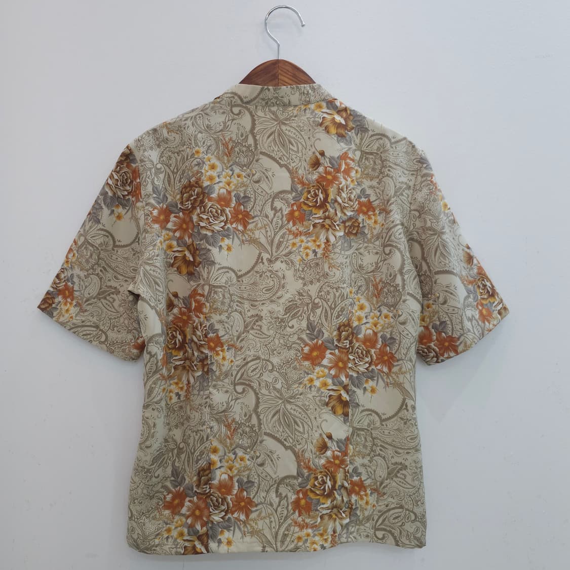 JANE MORE 플라워 페이즐리 반팔 셔츠 상품이미지2