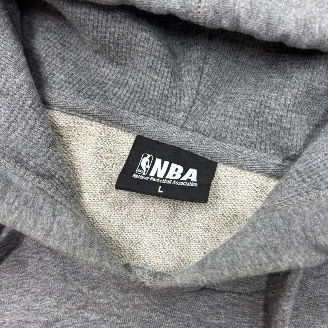 NBA 빅로고 그레이 후드티 상품이미지3