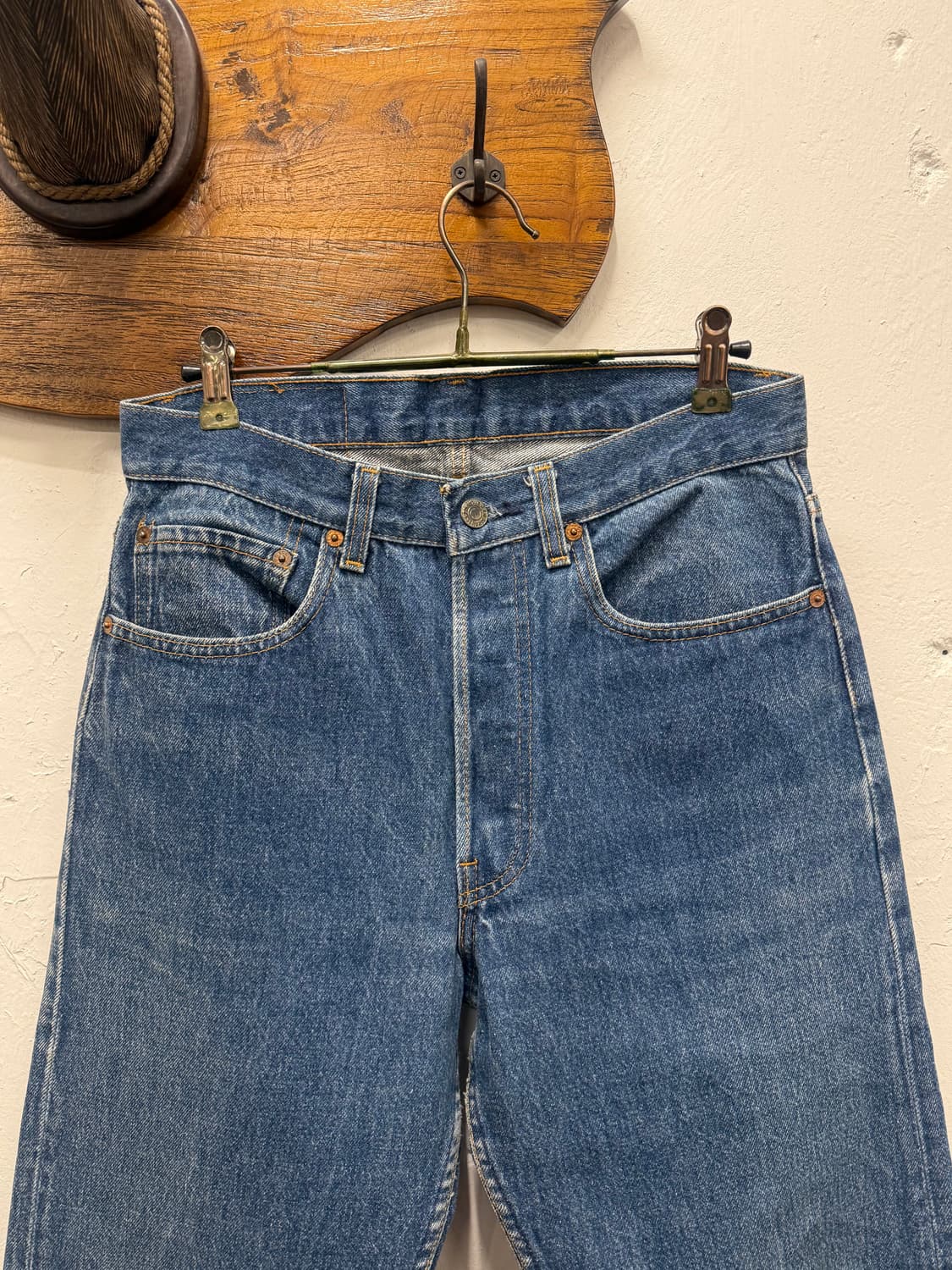 29.5) 80s USA Levi’s 501 Button Fly Jean 상품이미지6