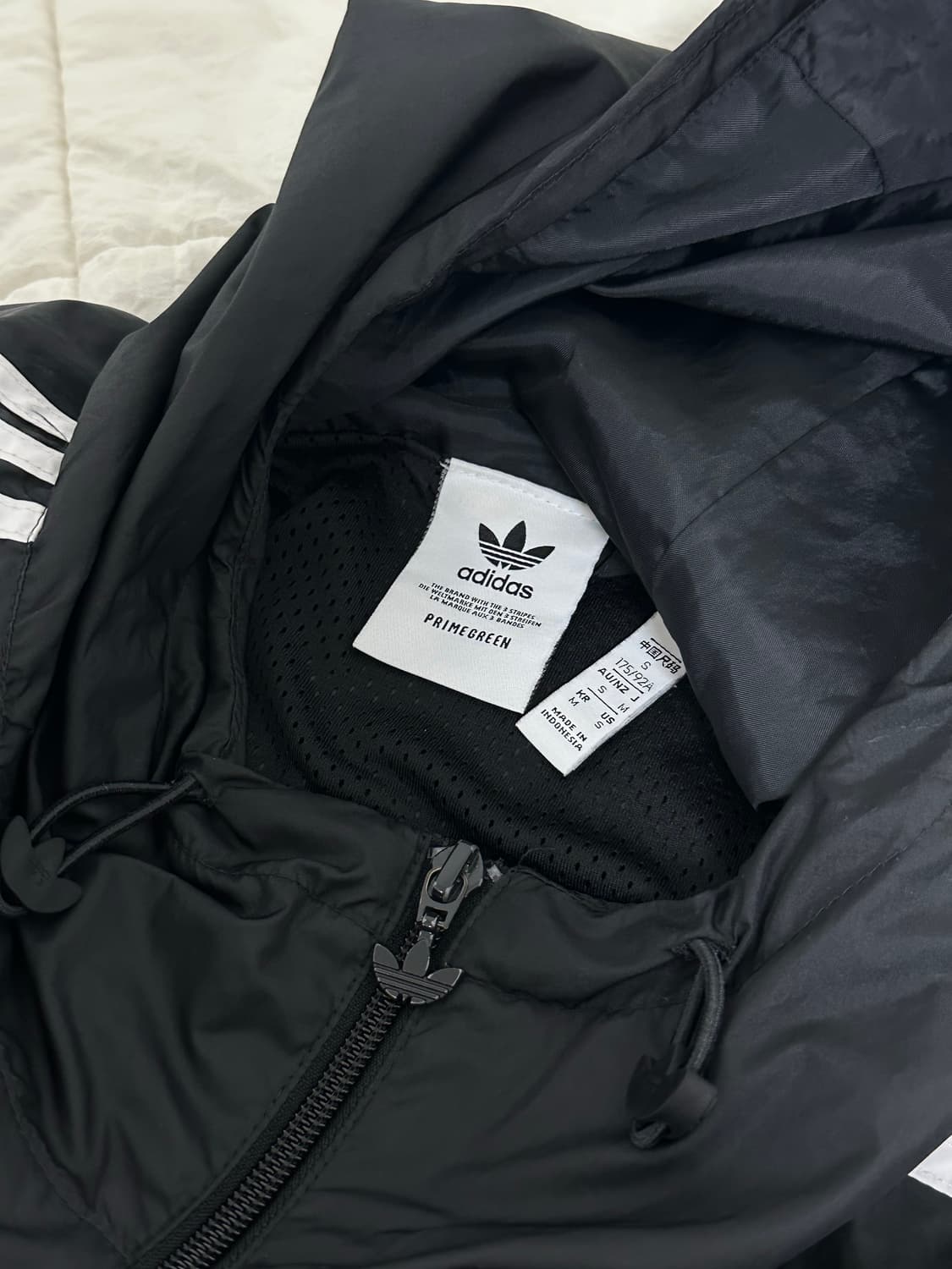 아디다스 파이어버드 후드바람막이 라지 상품이미지7