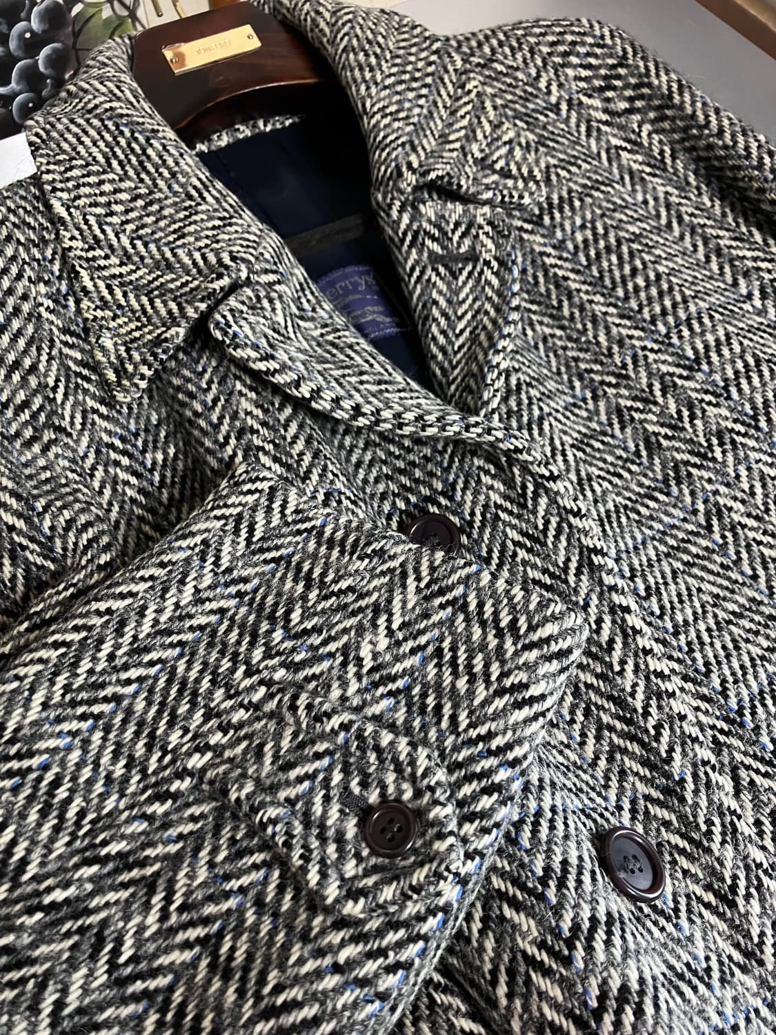 버버리 아이리쉬 트위드 코트 상품이미지9