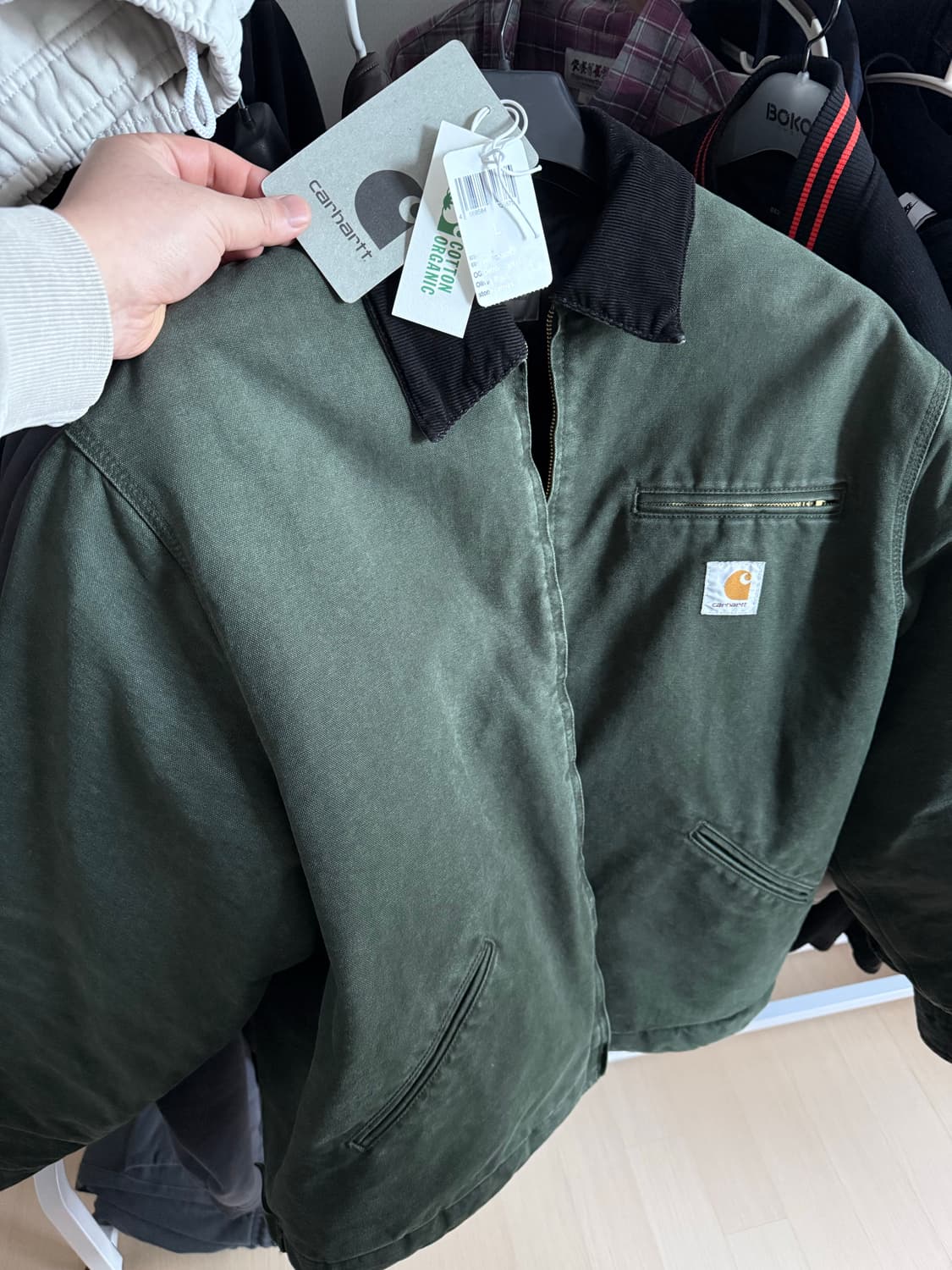 칼하트 디트로이트 올리브 라지 상품이미지1