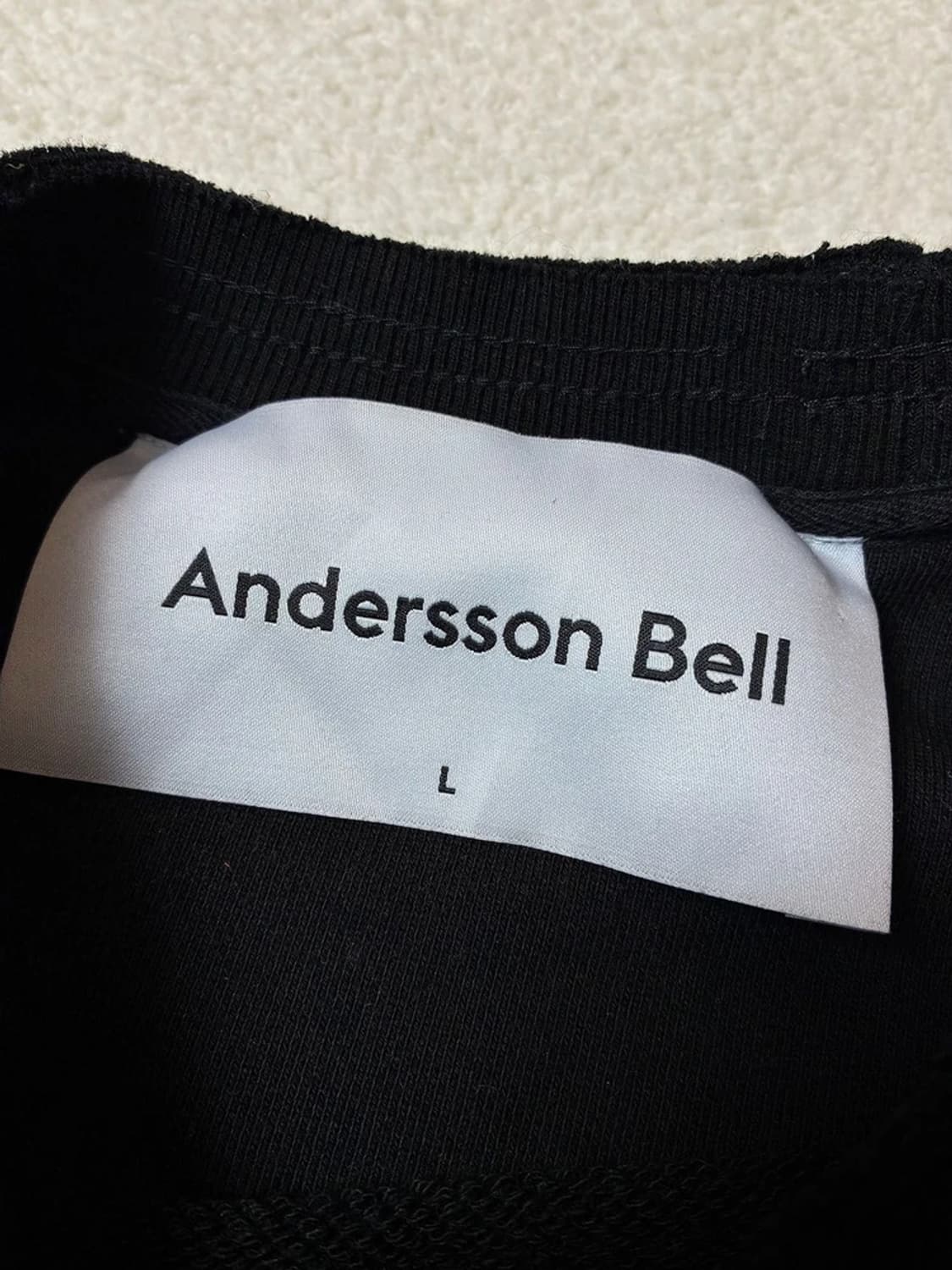 앤더슨벨 패브릭 콘트라스트 앤트워프 스웻 맨투맨 PN6402    상품이미지8