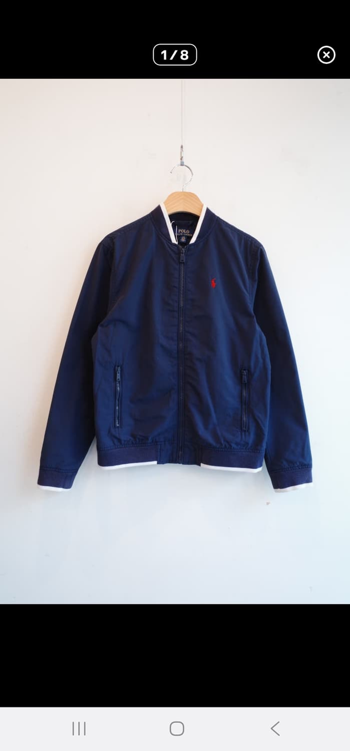 폴로 랄프로렌  나일론 블루종 자켓 상품이미지1