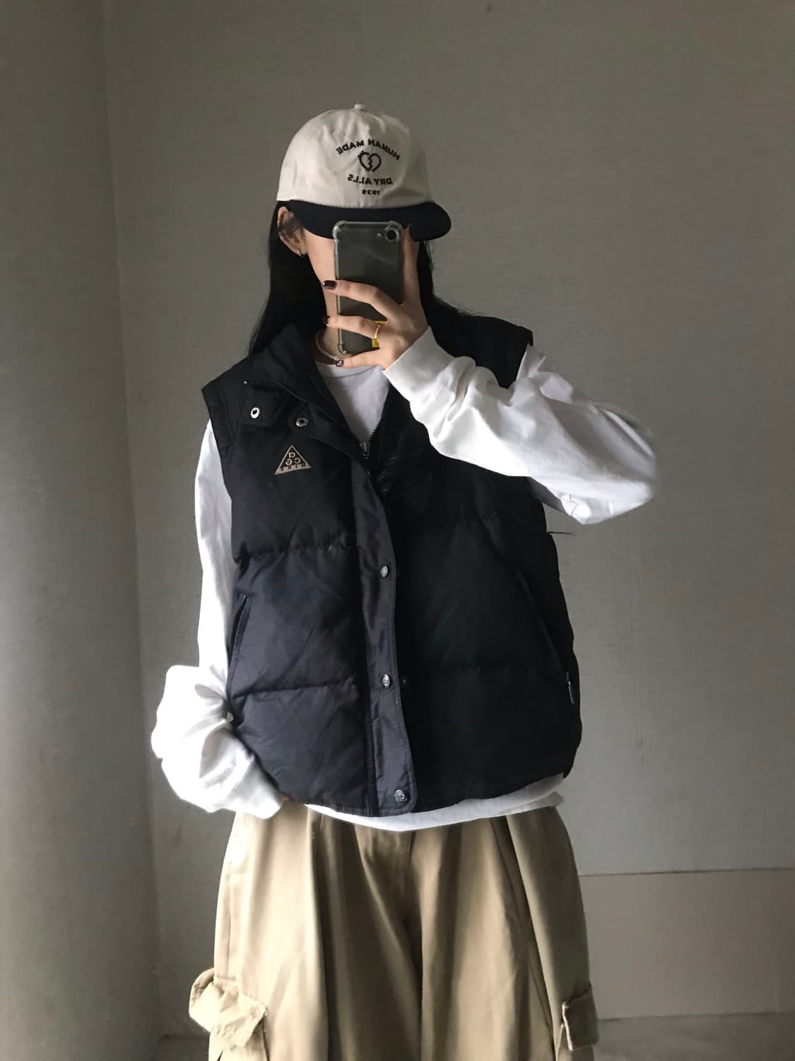 나이키ACG 블랙 패딩조끼 상품이미지1