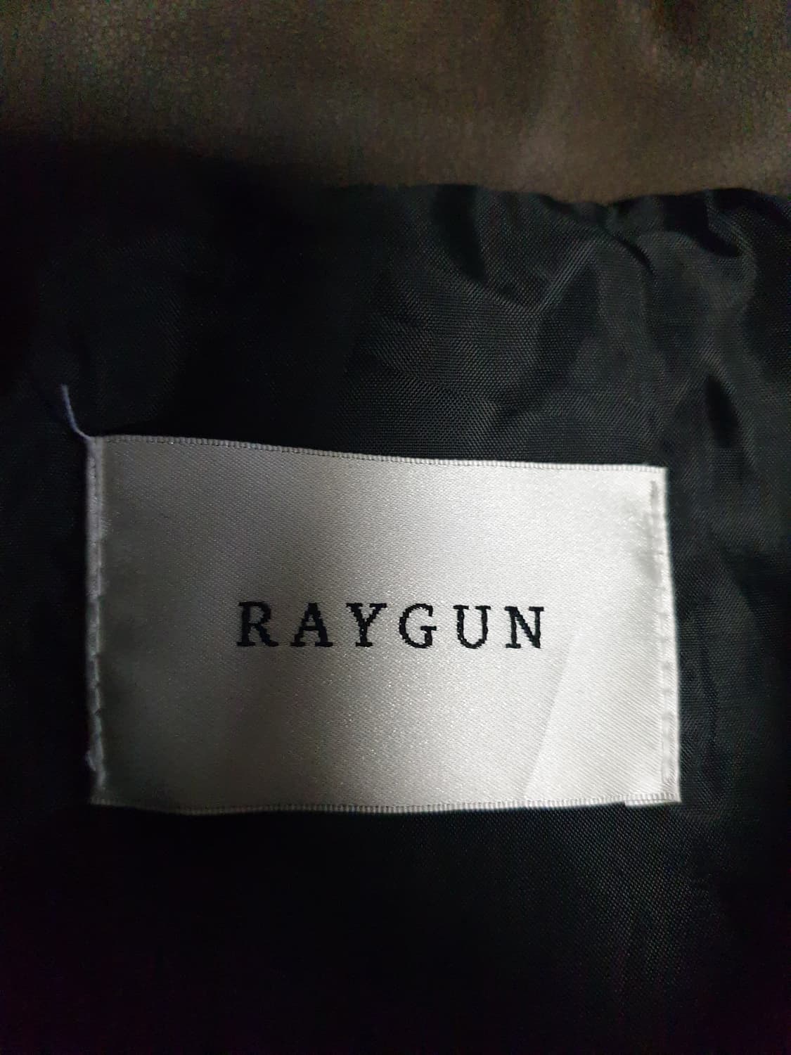 RAYGUN 빈티지에이징 레더 봄버자켓 다크브라운 (F) 상품이미지3