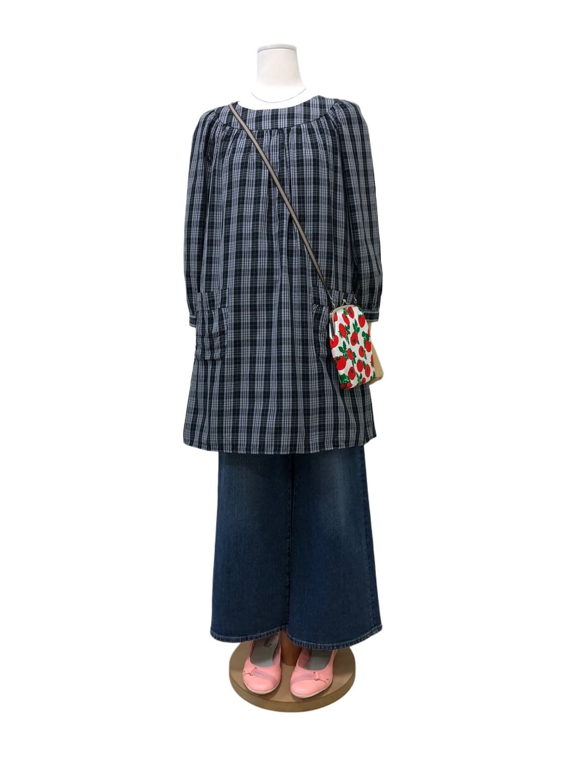 A.P.C. 아페쎄 체크 원피스 상품이미지2