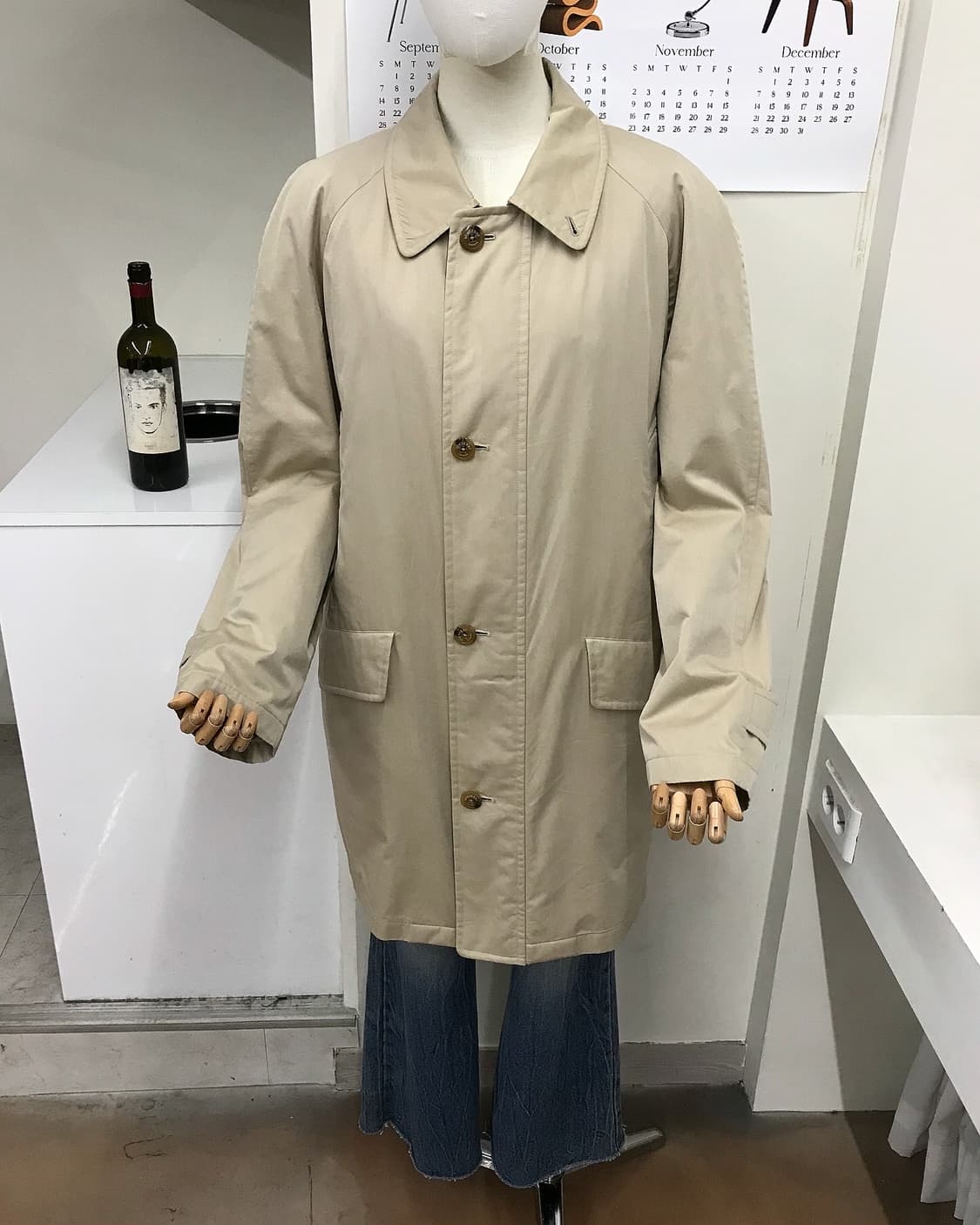 버버리 누빔 사파리 코트 상품이미지8