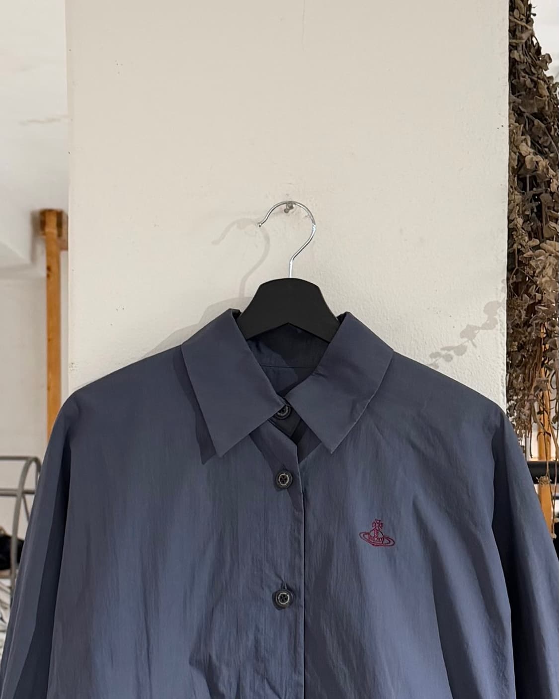 비비안웨스트우드 블루그레이 돌먼 슬리브 셔츠 상품이미지4