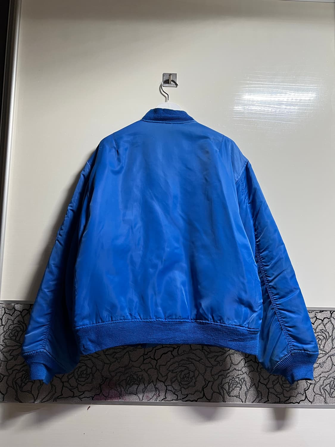 빈티지 블루 패치 MA-1 항공 점퍼 상품이미지8