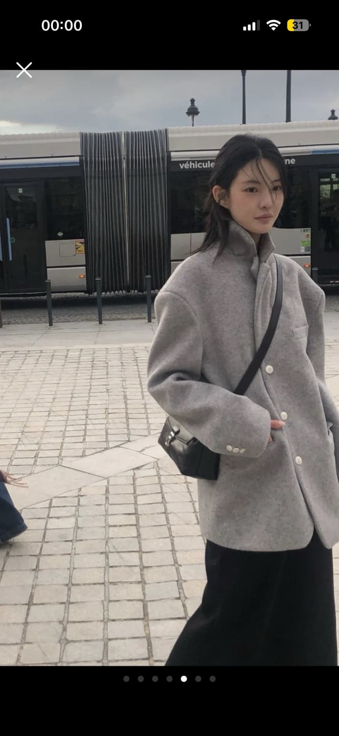 르버터 25fw 윈터 울 자켓 아이보리 상품이미지3