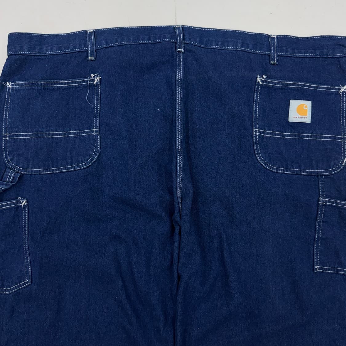 칼하트 빅사이즈 카펜터 스티치 워크 와이드 데님팬츠 상품이미지5