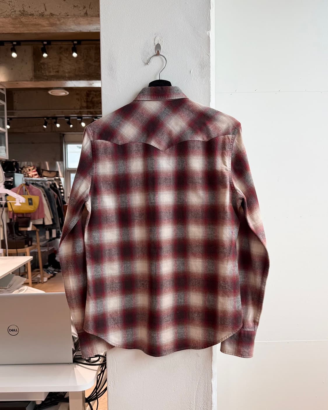 더블알엘 레드 체크 웨스턴 셔츠  상품이미지6