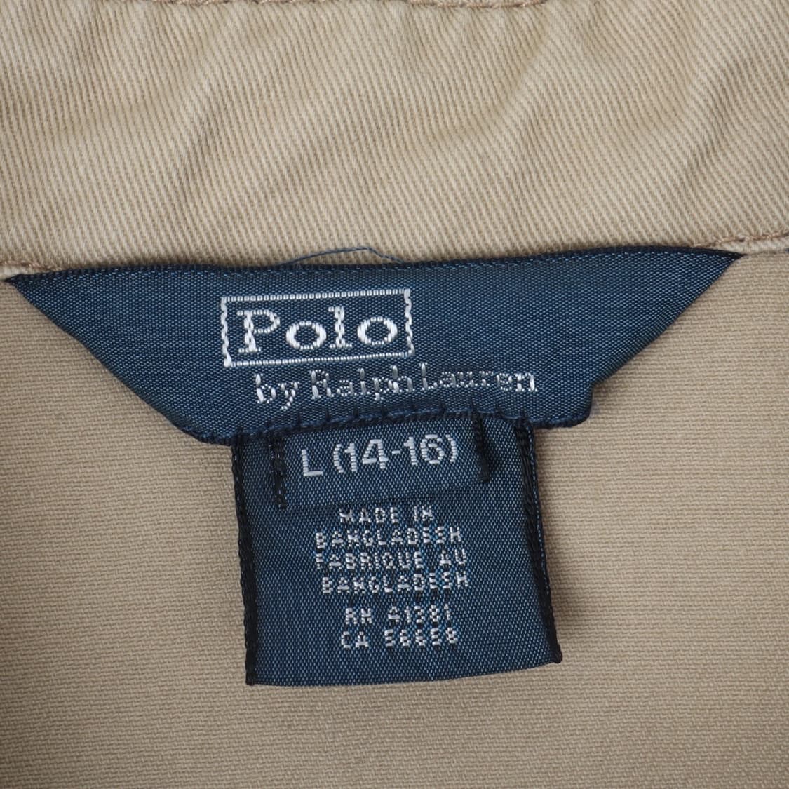 폴로 랄프로렌 베이지 블루종 자켓 상품이미지8