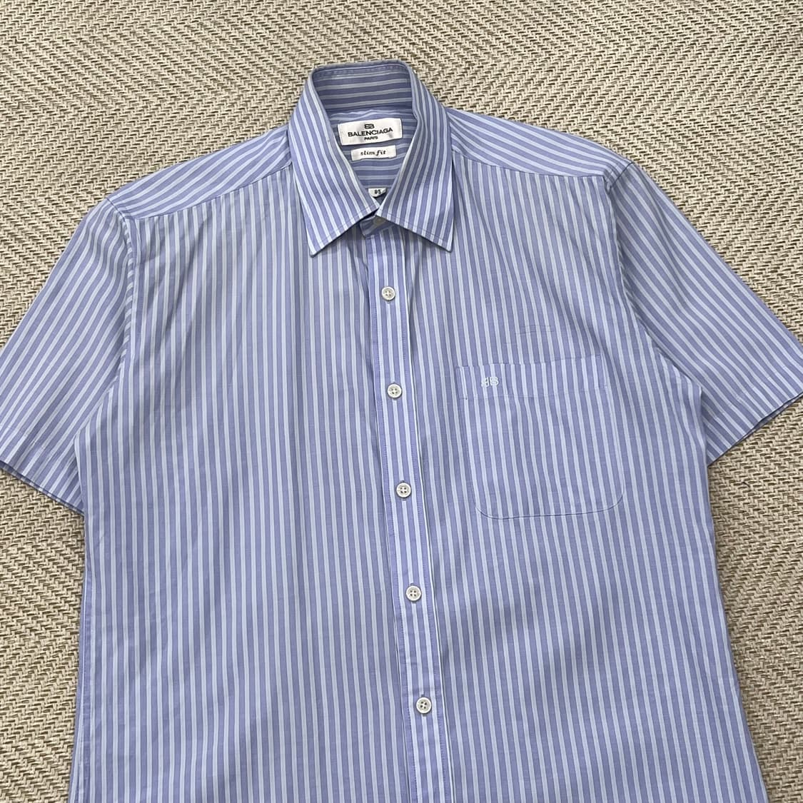 발렌시아가 스트라이프 하프 셔츠 r3512 상품이미지3