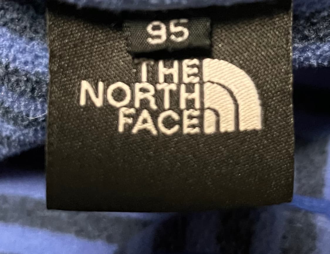 노스페이스 스트라이프 플리스 95 블루 상품이미지4