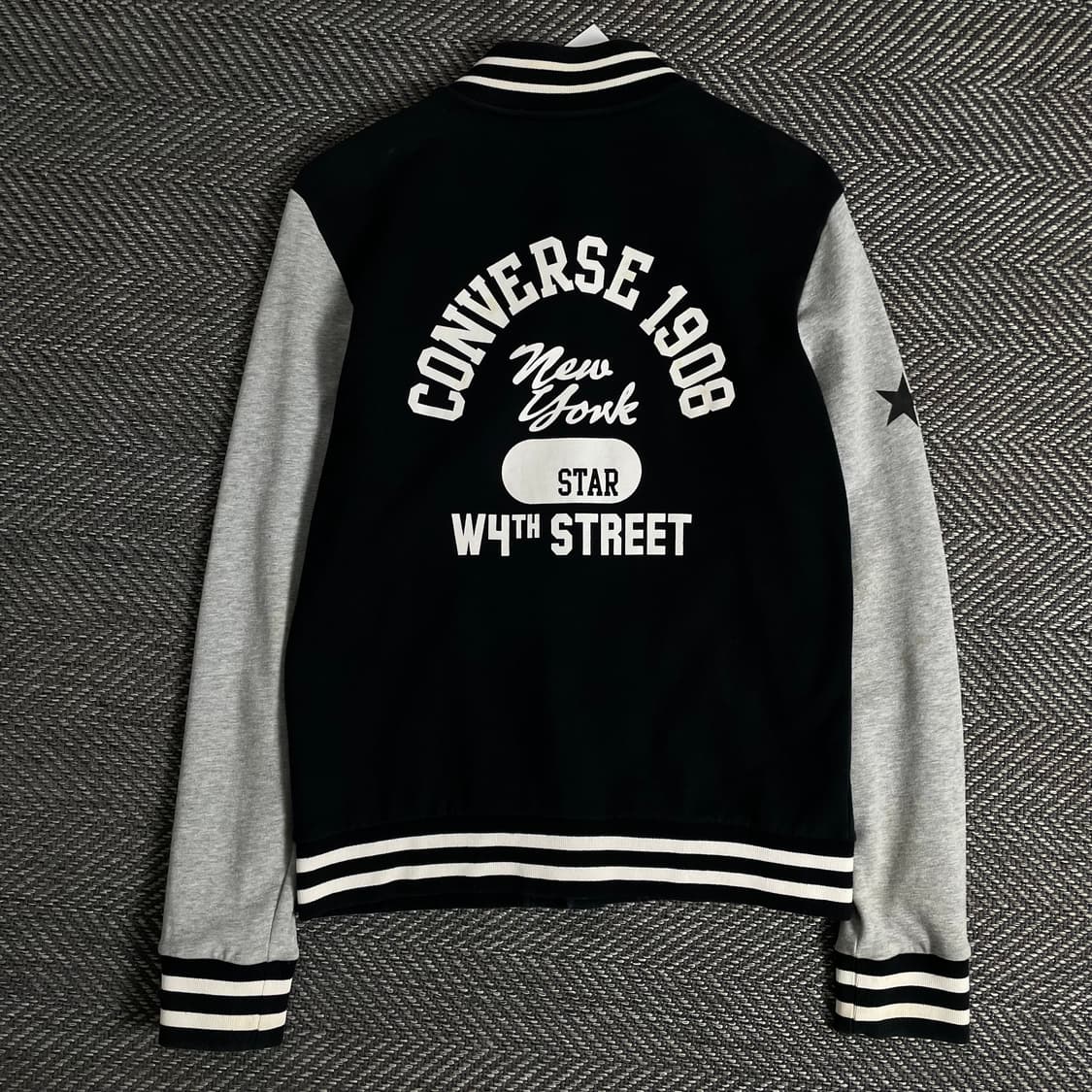 00s 컨버스 올드스쿨 빅로고 스웻 바시티 자켓o 3104 상품이미지4