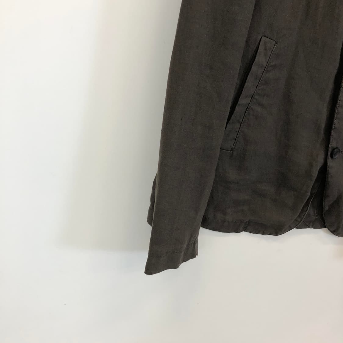 자라 브라운 린넨자켓 XL 상품이미지2