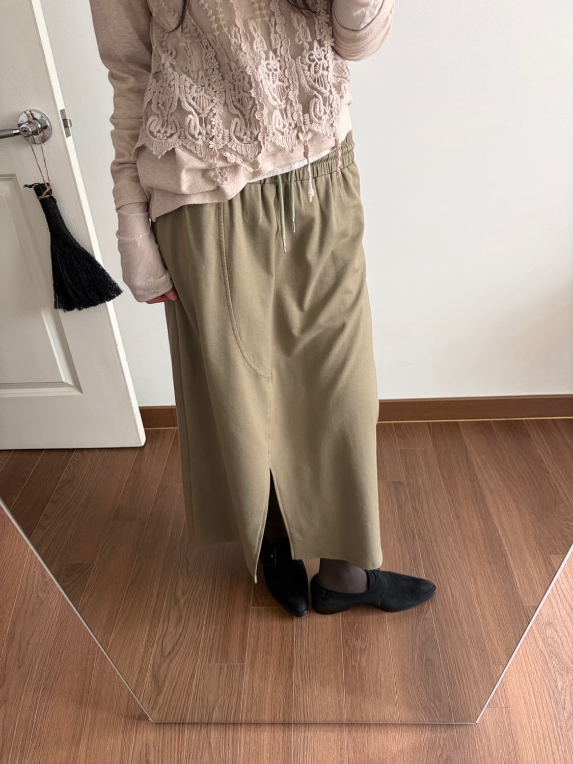 banding long skirt 상품이미지5